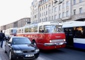 Rīgas ielās izbrauc vecie autobusi