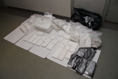Policija konfiscējusi 202 kilogramus kokaīna 14 miljonu latu vērtībā