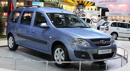 Prezentēts 'Lada' universālis uz 'Dacia Logan MCV' bāzes