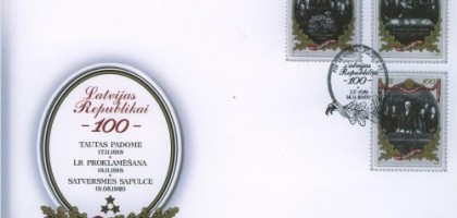 Par godu valsts svētkiem izdos jaunas pastmarkas