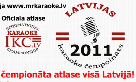 Šomēnes sāksies Latvijas karaokes čempionāts