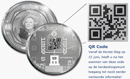 Nīderlandē laistas apgrozībā pasaulē pirmās «interaktīvās» monētas