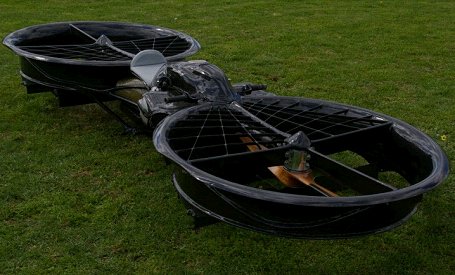 Entuziasts Austrālijā uzbūvē «lidojošu motociklu»