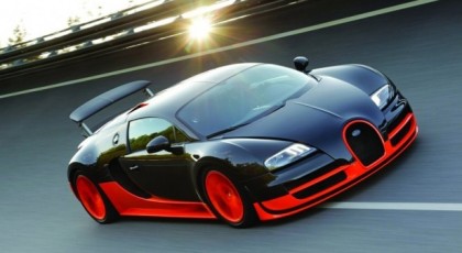 417 km/h ātruma sasniegšana ar 'Bugatti Veyron SS'